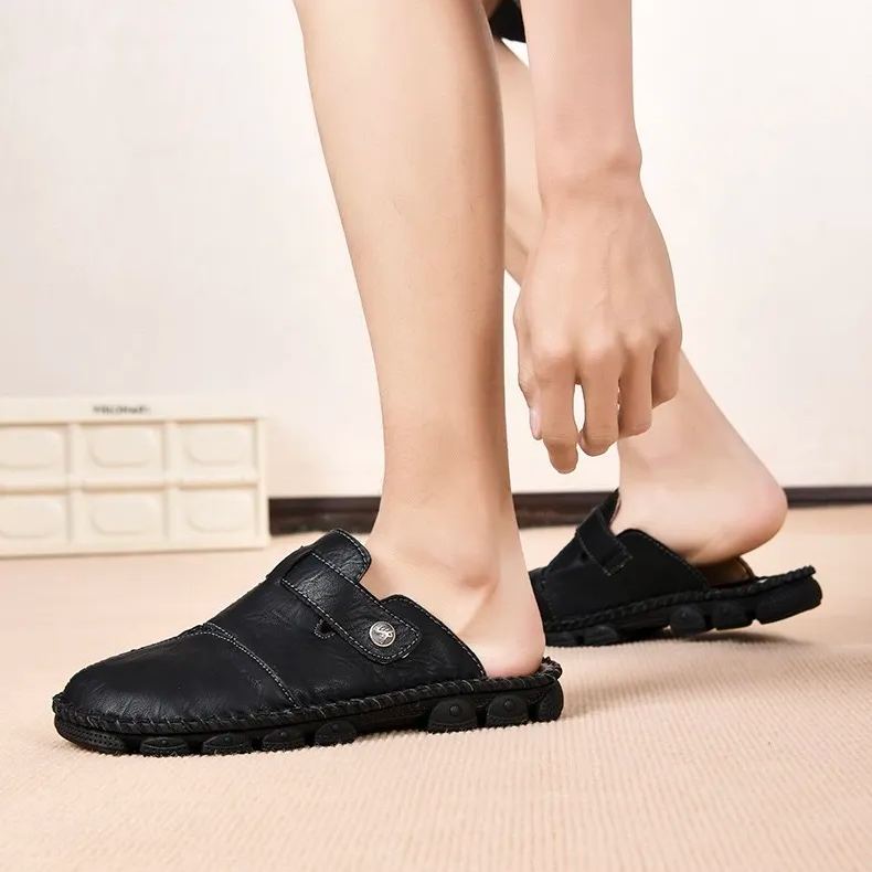 ⏰Last Day! 45% OFF 🔥TREKER®Men's Genuine Leather Orthopedic Outdoor Breathable  Sandals