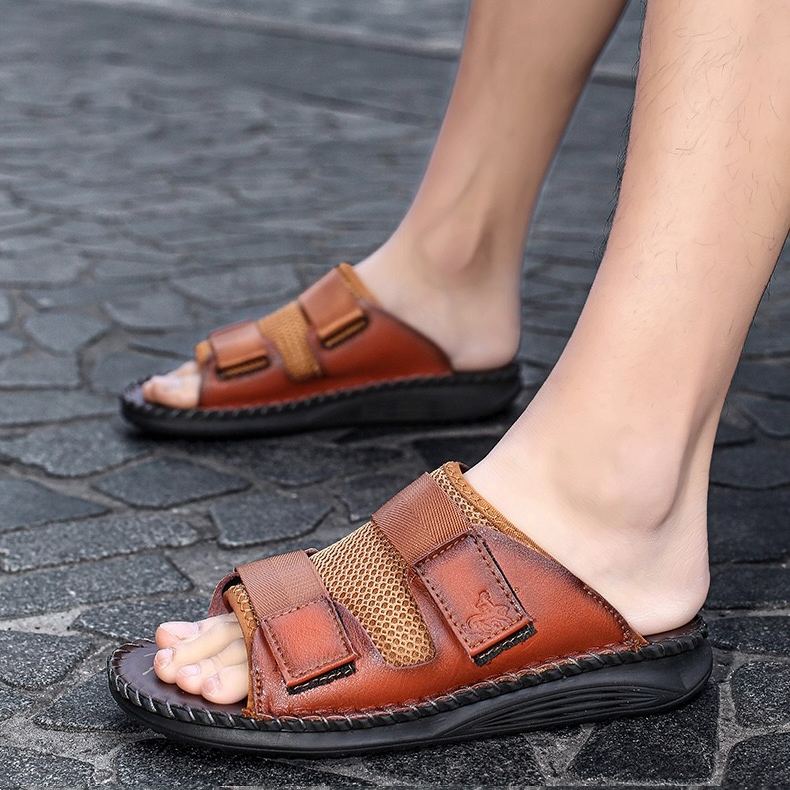 ⏰Last Day! 45% OFF  🔥TREKER®Men's Handmade Breathable No-glue Orthopedic Sandals