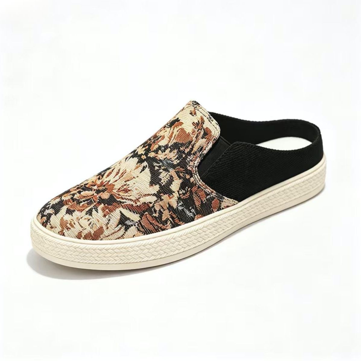 ⏰Last Day!45% OFF 🔥 PEAKER®Women’s Slip-On Printed Canvas Mule Sneakers(详情未做)