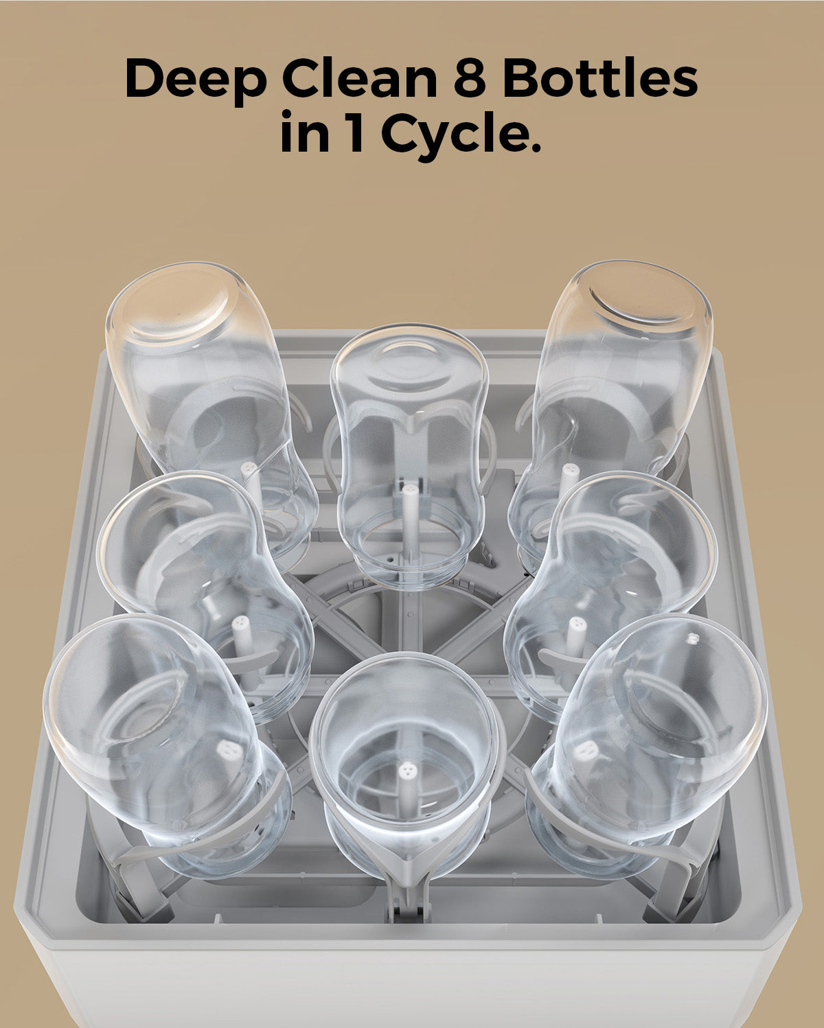 DeepClean Baby Bottle Washer (D8)