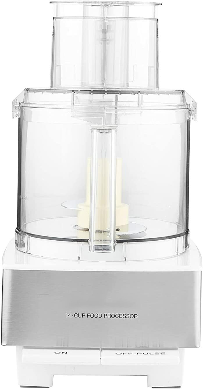 Food processor, 14 cup capacity, can be used for chopping, dicing, shredding, pureeing and kneading dough.
