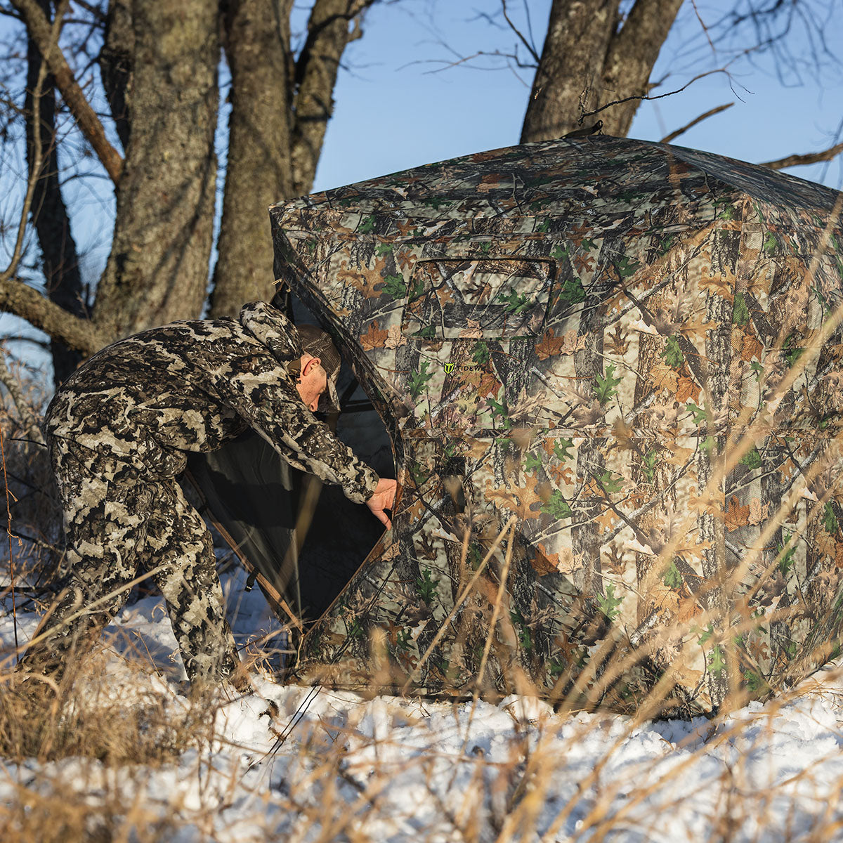 🔥Last day clearance sale🔥Portable 270-degree see-through hunting tent