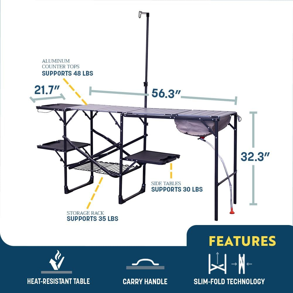 Slim-Fold Cook Station