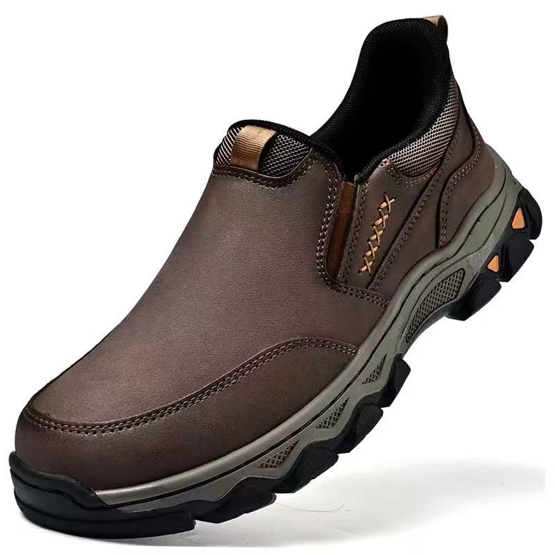 PEAKER Rotary Knob High-Top Safety Work Boots