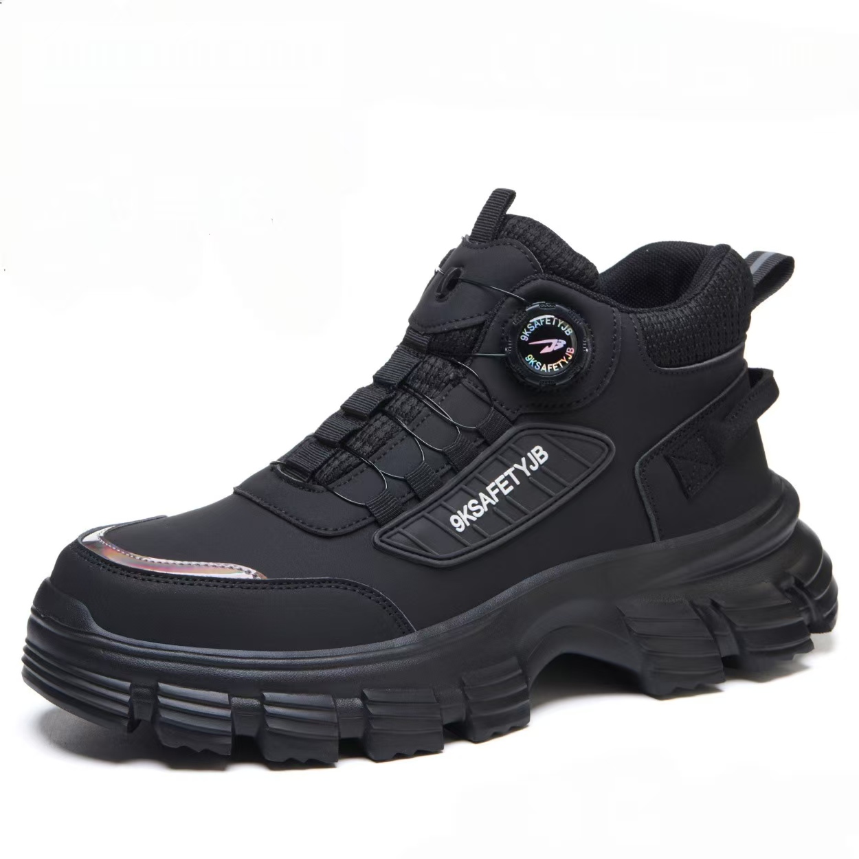 PEAKER Rotary Knob High-Top Safety Work Boots
