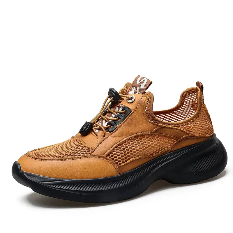 ⏰Last Day! 45% OFF 🔥MANTRAFF®Men's Handmade Genuine Leather Outdoor Breathable Walking Shoes