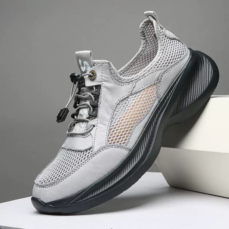 ⏰Last Day! 45% OFF  🔥MANTRAFF®Men's Handmade Genuine Leather Outdoor Breathable Walking Shoes