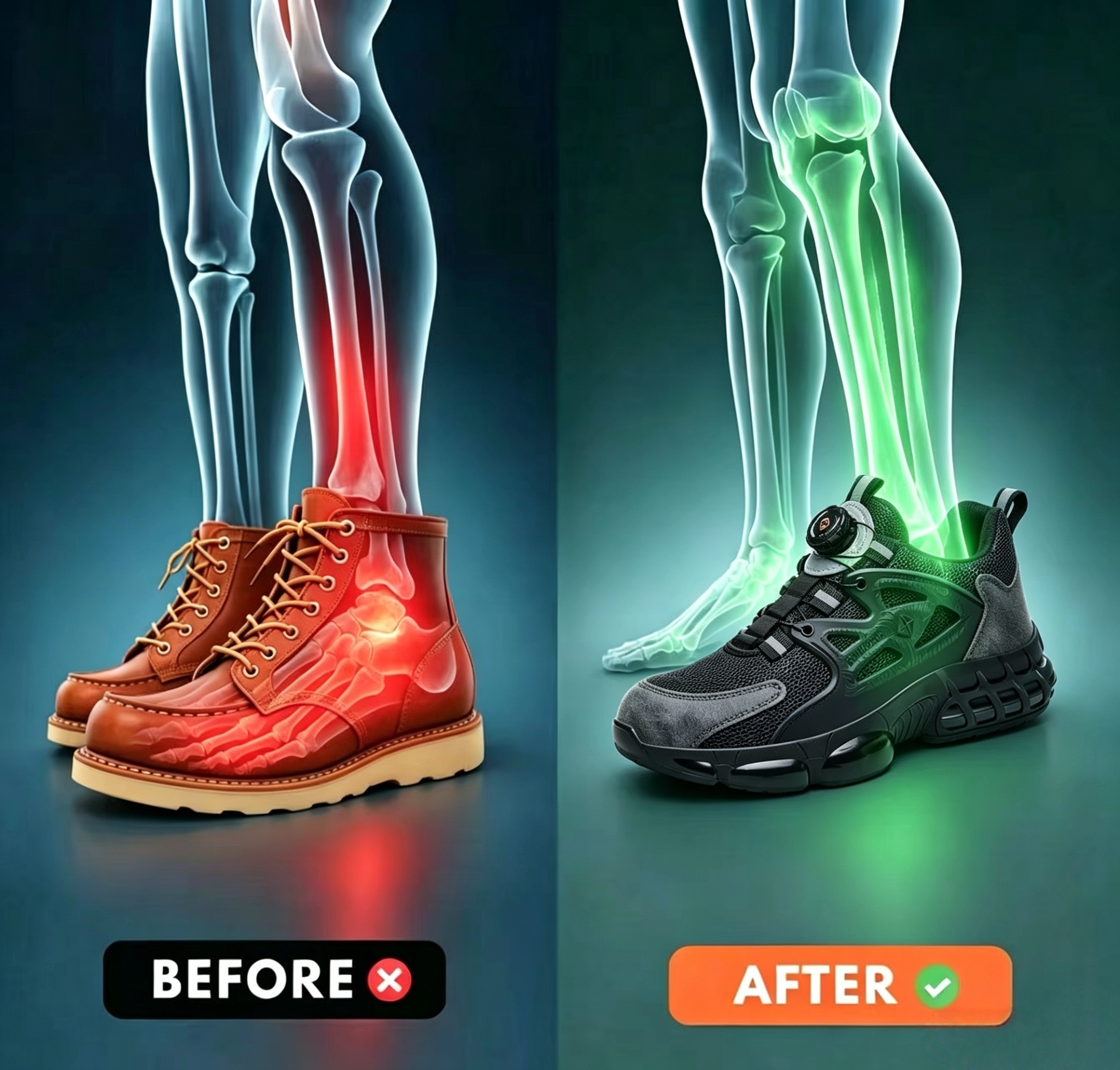 [Copy1]PEAKER 2.0 Pro Men’s Lightweight Safety Work Shoes | Anti-Smash & Puncture Proof Safety Footwear