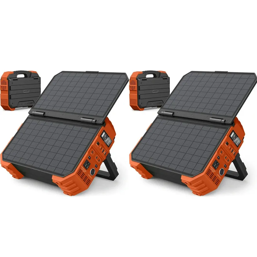 💥Liquidation Sale💥Buy 1 Get 1 Free💥Portable Power Station with Built-in Solar Panel
