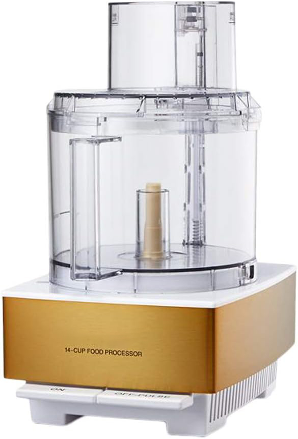Food processor, 14 cup capacity, can be used for chopping, dicing, shredding, pureeing and kneading dough.