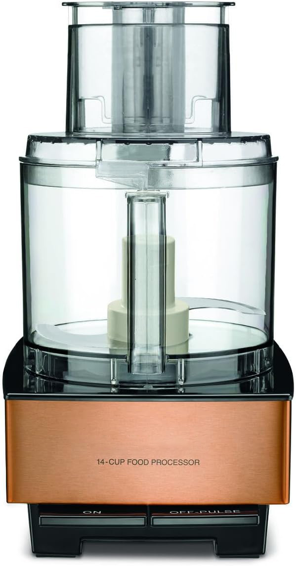 Food processor, 14 cup capacity, can be used for chopping, dicing, shredding, pureeing and kneading dough.