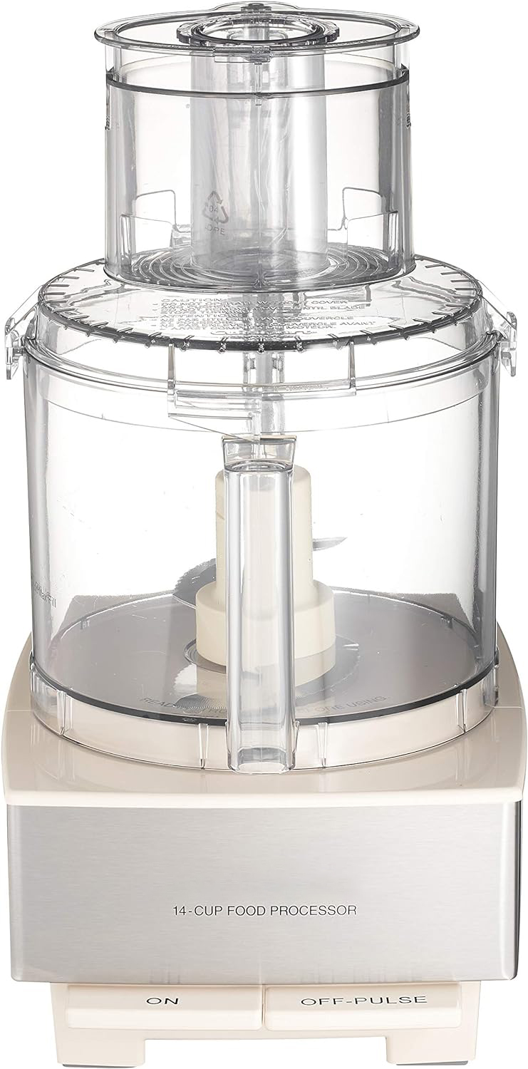 Food processor, 14 cup capacity, can be used for chopping, dicing, shredding, pureeing and kneading dough.