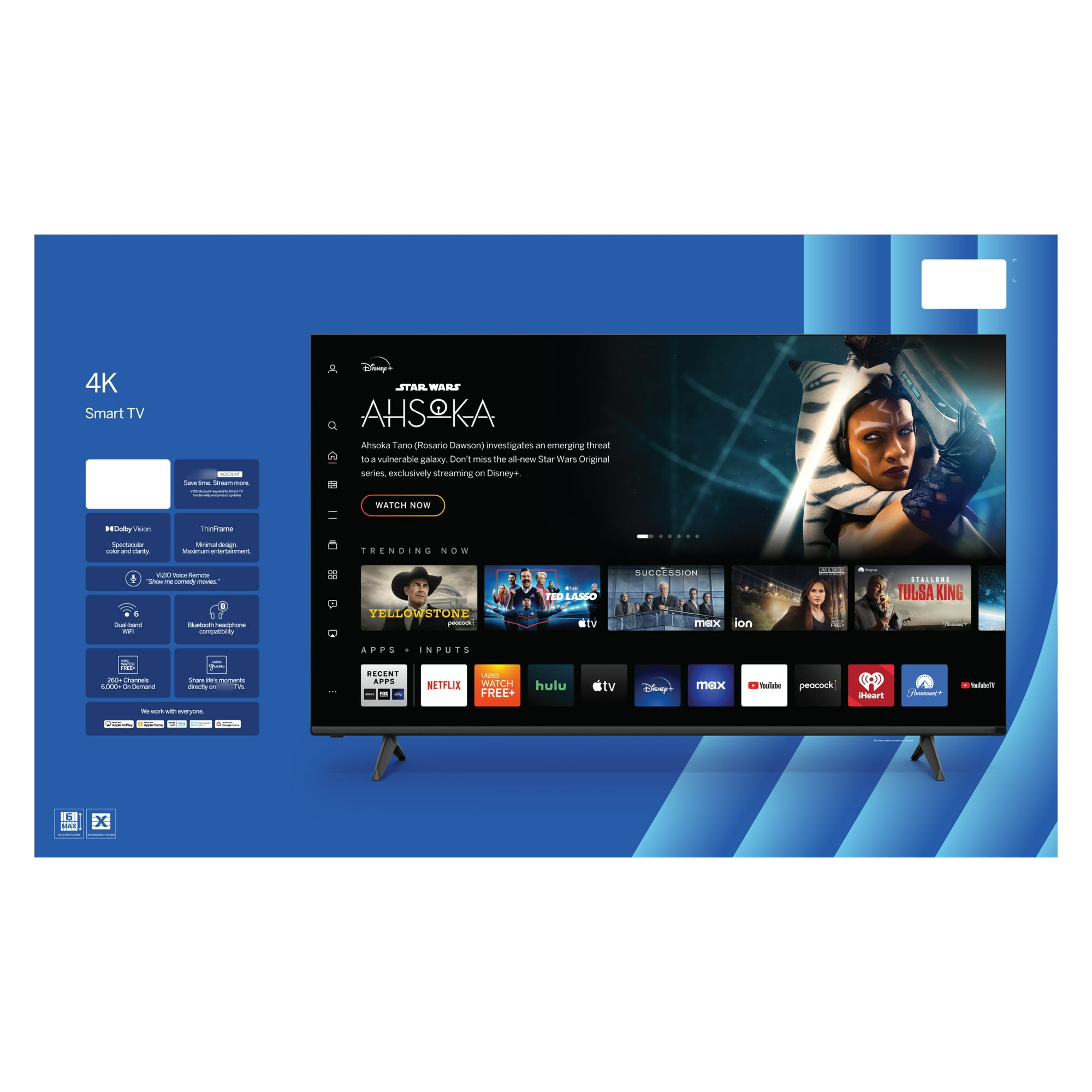 ⚡𝐁𝐢𝐠 𝐂𝐥𝐞𝐚𝐫𝐚𝐧𝐜𝐞 sale🌞  75” 4K Smart TV 