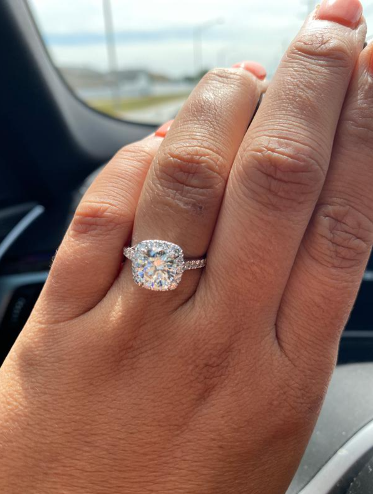Neil Lane Engagement Ring 2-7/8 ct tw Diamonds 14K White Gold