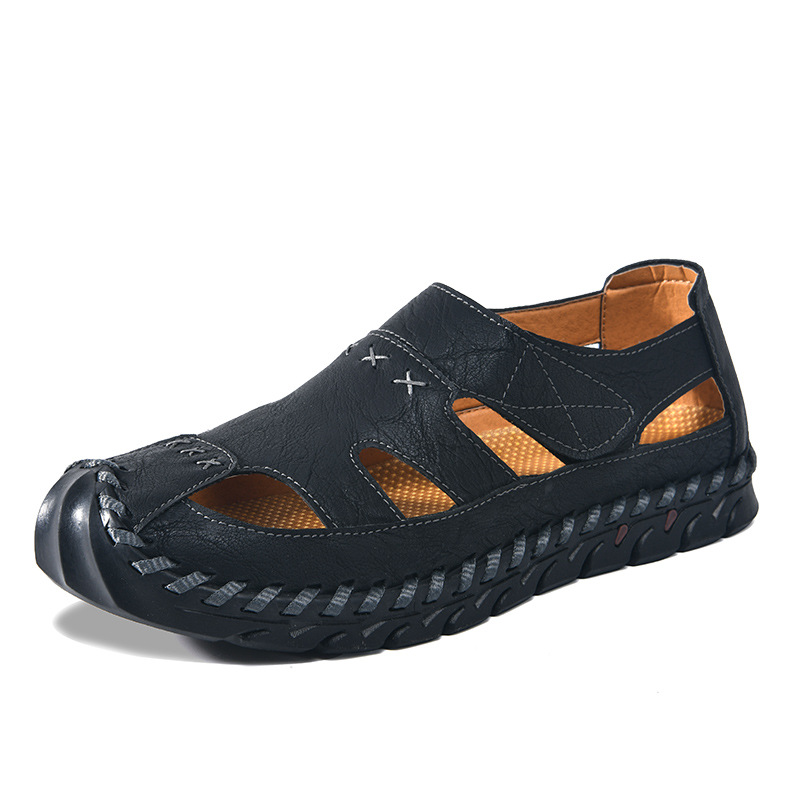 New Men's Leather Sandals