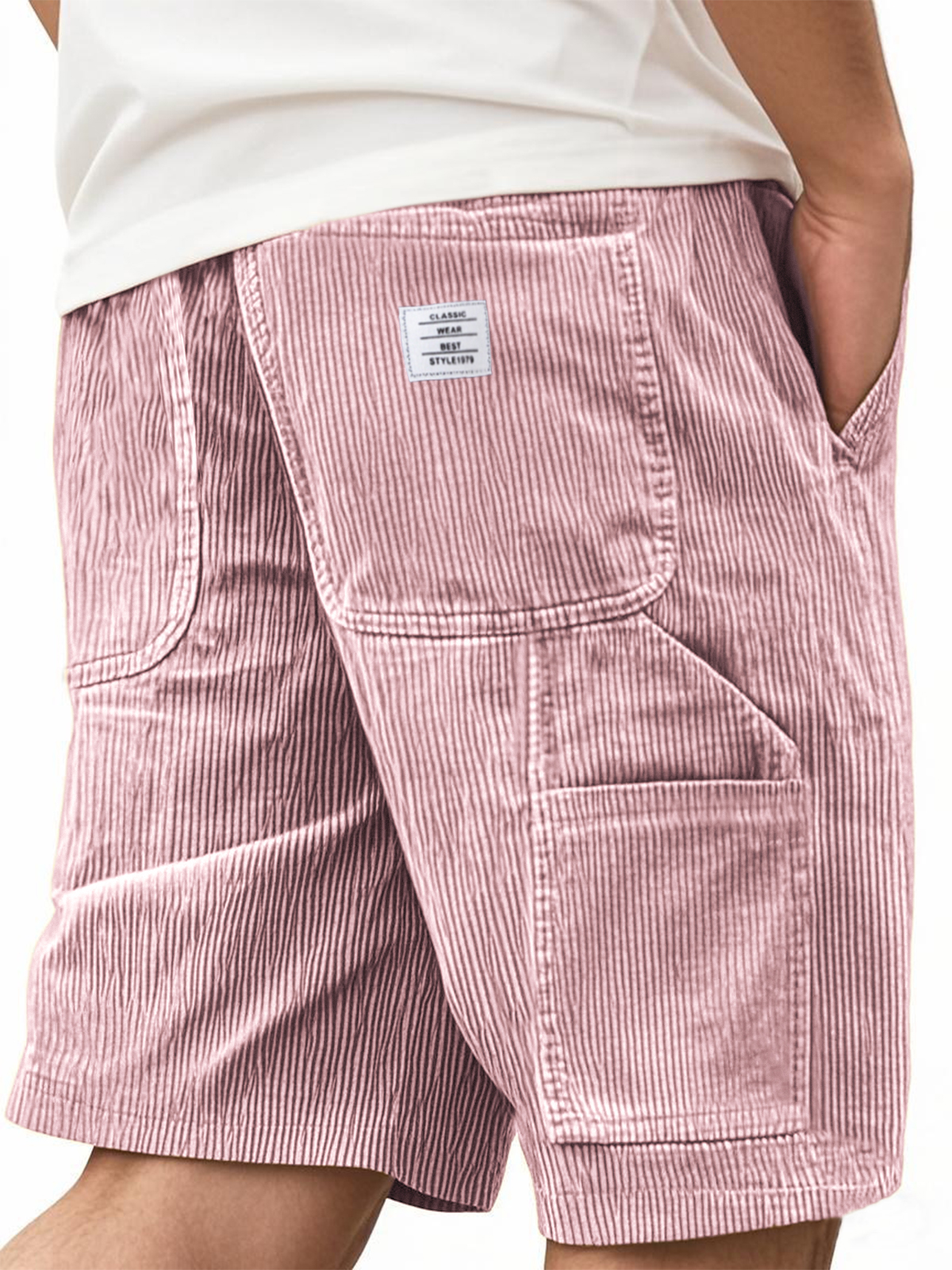 Ultra-Soft Stylish Corduroy Cargoes: The Perfect Multi-Pocket Fit for Daily Comfort