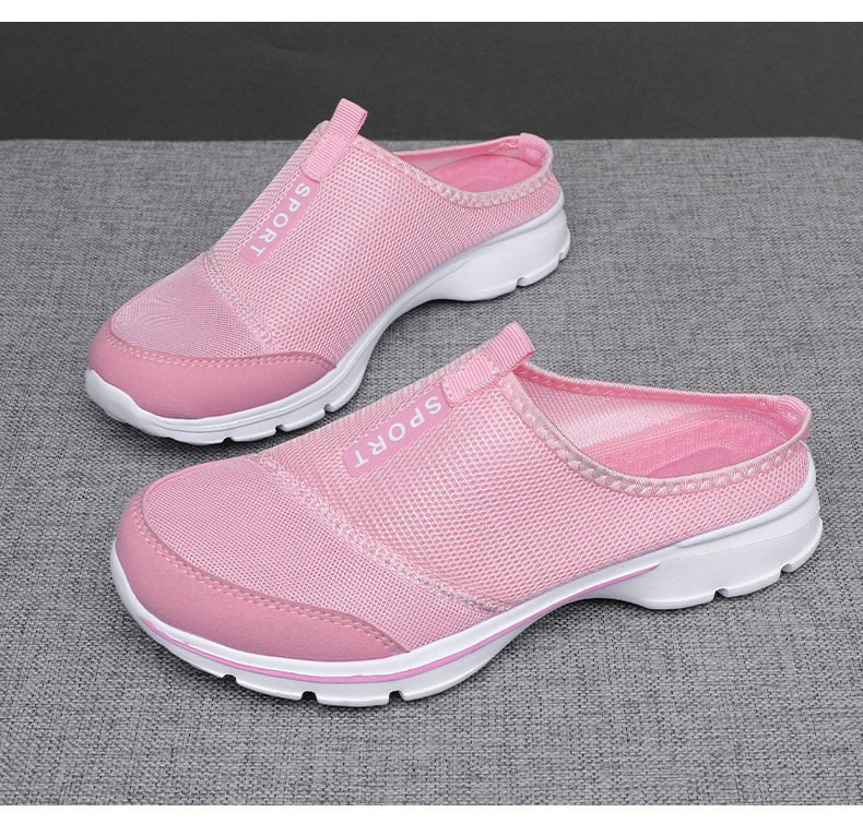 WOMEN'S LIGHTWEIGHT BREATHABLE CASUAL HALF  SPORTS SHOES