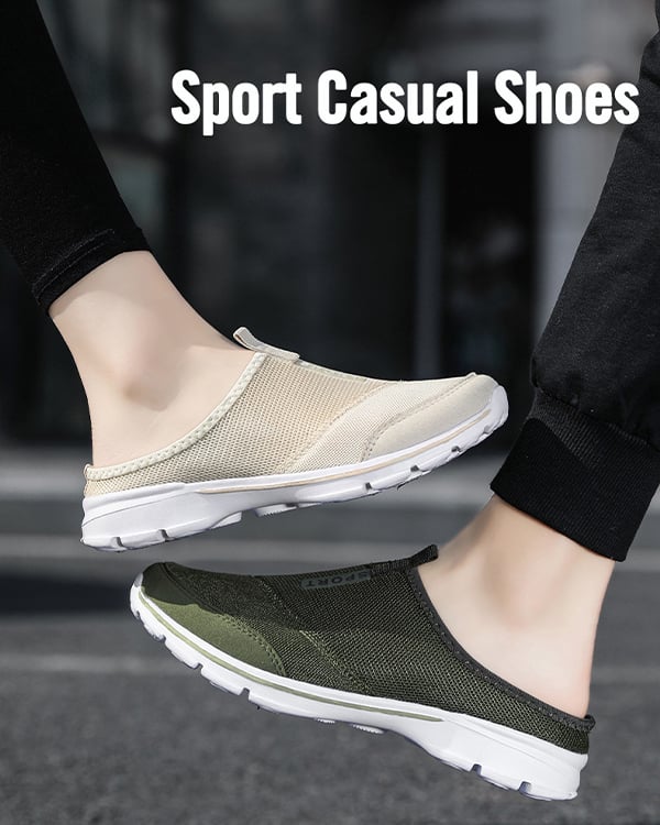 WOMEN'S LIGHTWEIGHT BREATHABLE CASUAL HALF  SPORTS SHOES