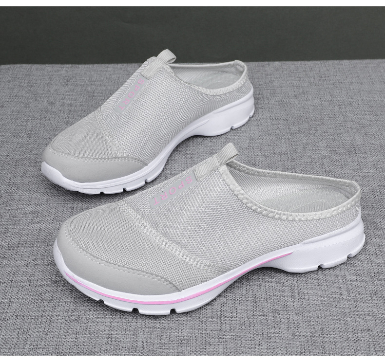 WOMEN'S LIGHTWEIGHT BREATHABLE CASUAL HALF  SPORTS SHOES