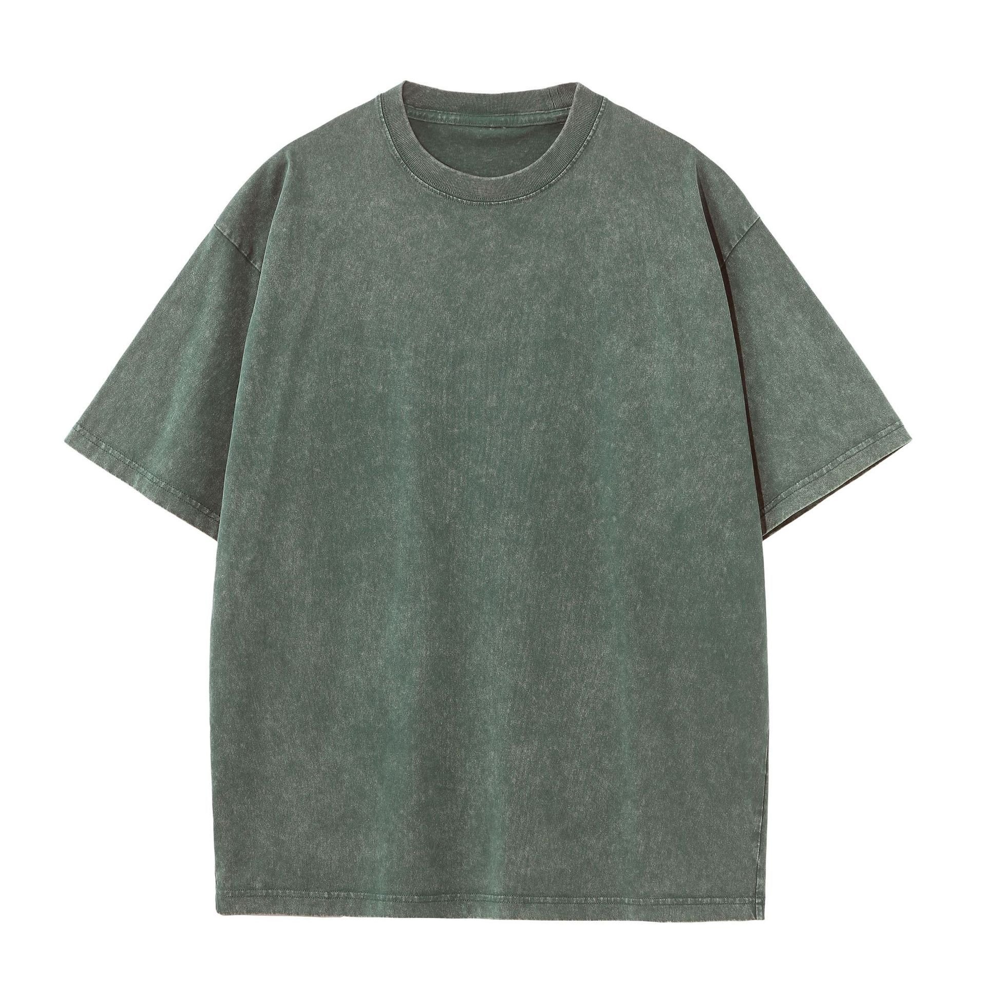 ⚡Hot Sales🔥4 Pack Oversized Tshirts for Men Gym Vintage Heavyweight T Shirts Cotton Workout Acid Wash Baggy Tees