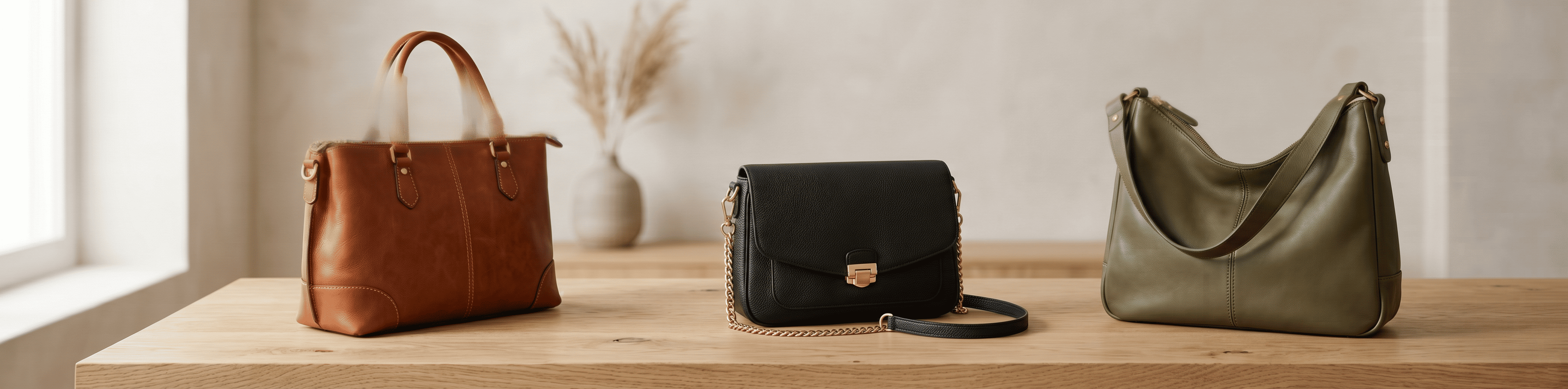 Leather bags