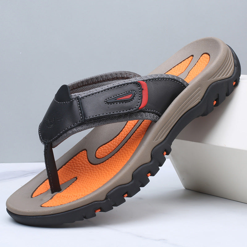 Paveair Leather Sandals