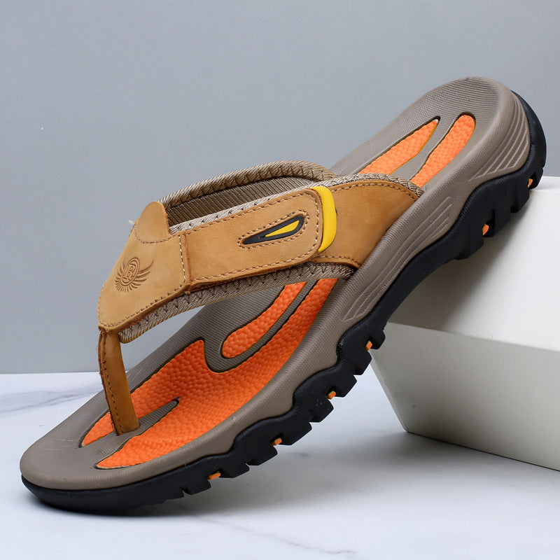 Paveair Leather Sandals