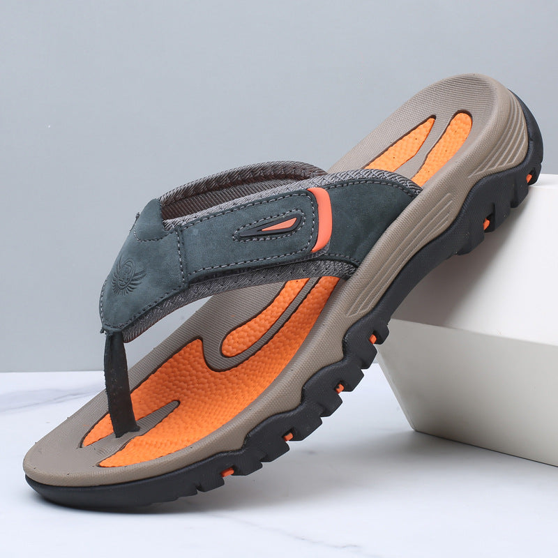 Paveair Leather Sandals