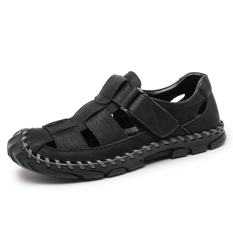 New Men's Genuine Leather Sandals