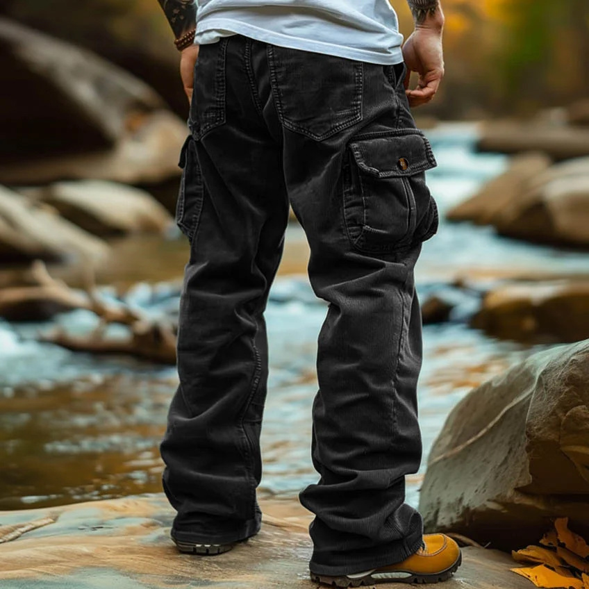 Men's Corduroy Cargo Pants