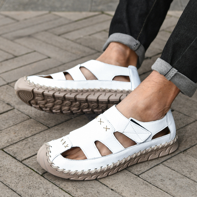 New Men's Leather Sandals