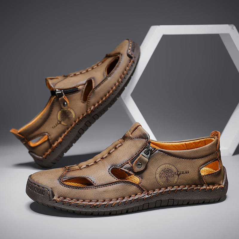 Men's Genuine Leather Sandals