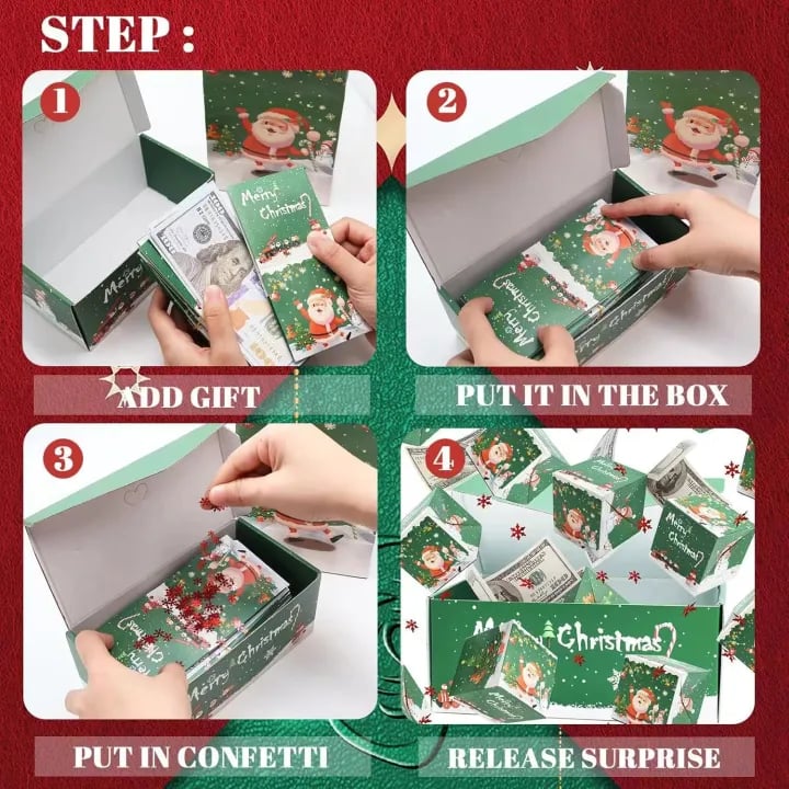🎅Christmas Pre Sale - 49% OFF🎁Newly Surprise Box Gift Box—Creating The Most Surprising Gift