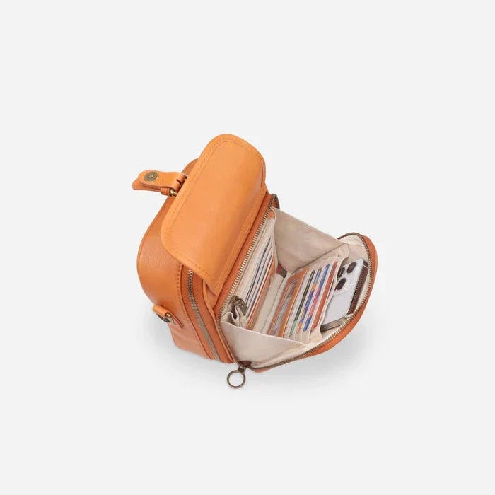 Crossbody Leather RFID Bag