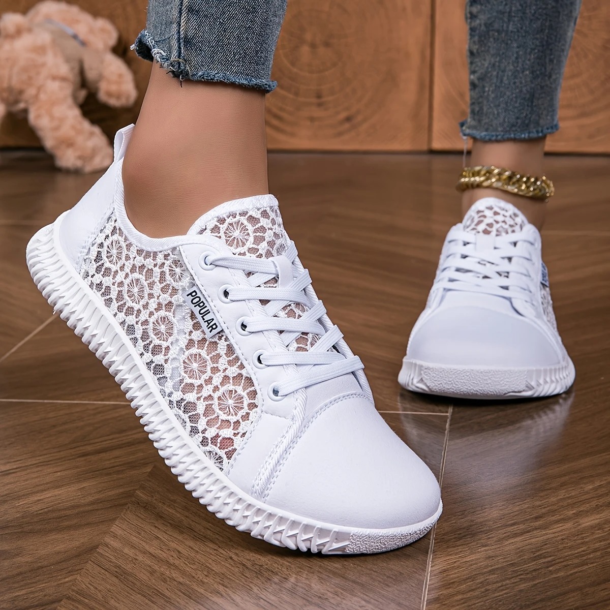 Women's Breathable Mesh Slip-On Loafers