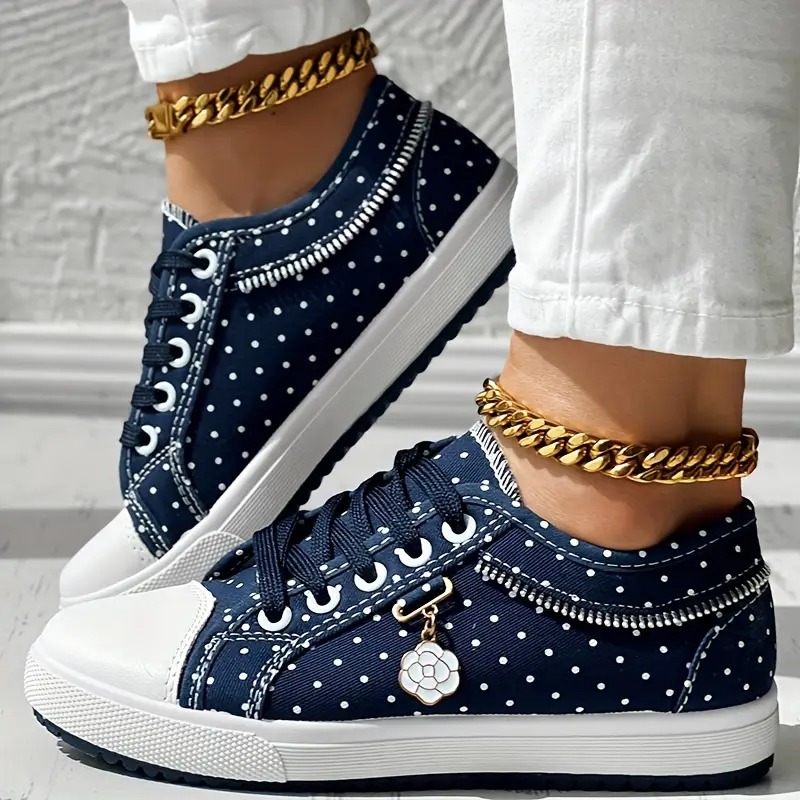 Women's Floral Mesh Sneakers