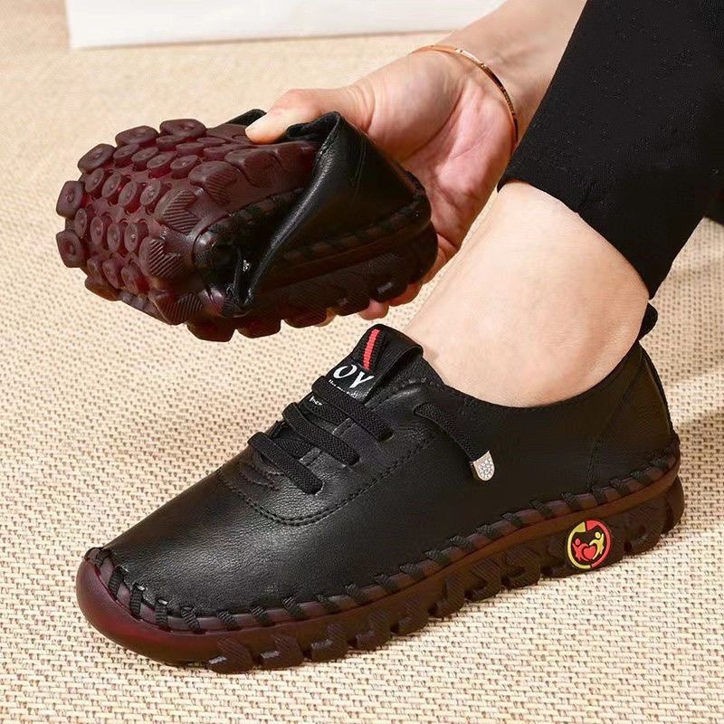 Women's Solid Color Flatform Shoes