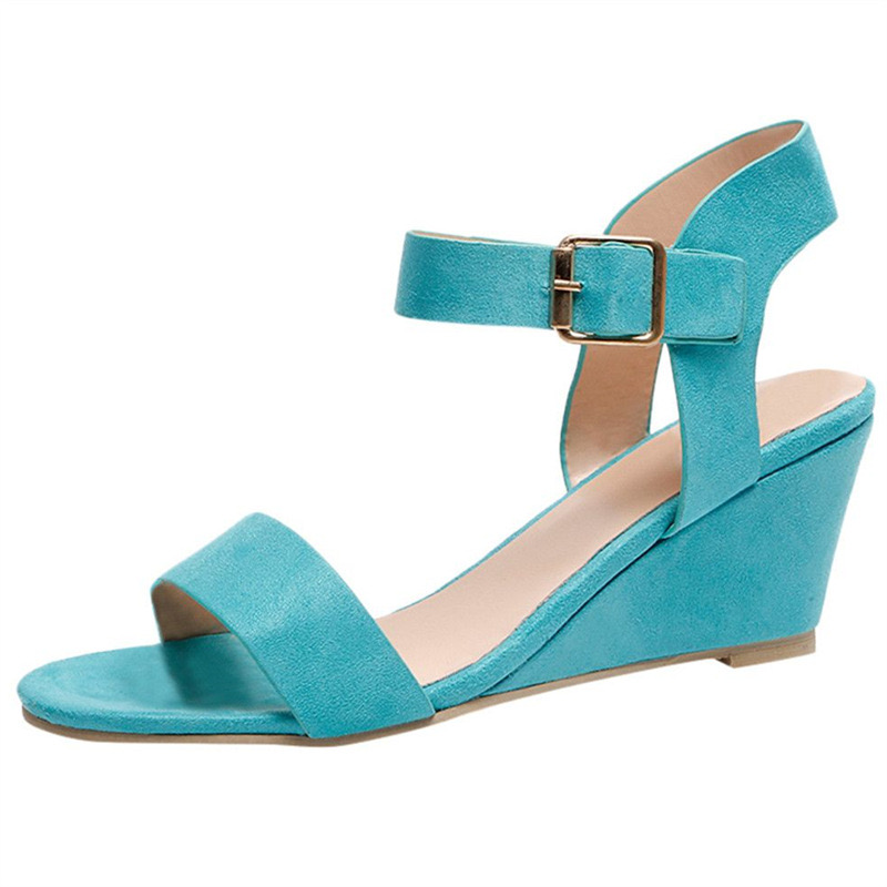 Women's Comfort Classic Wedge Bowtie Slide Sandals