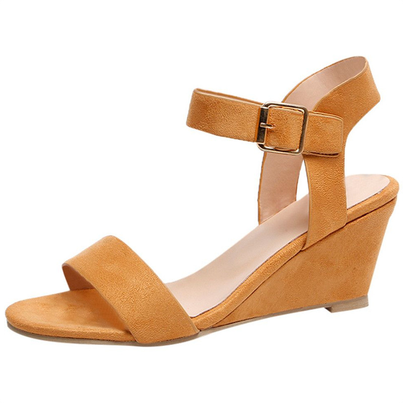Women's Comfort Classic Wedge Bowtie Slide Sandals