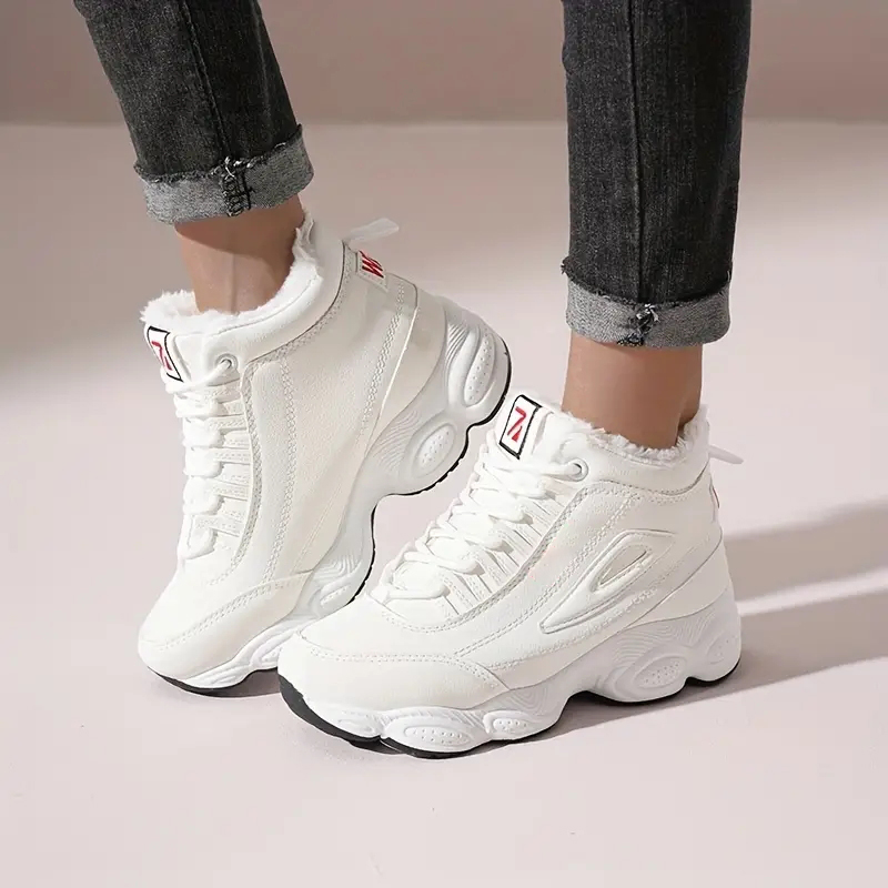 Winter thickened velvet warm sports cotton boots