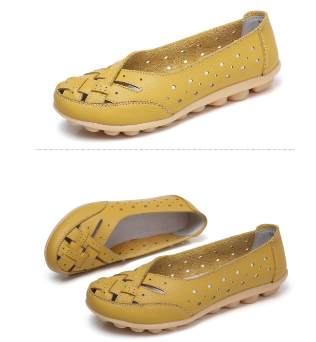 Orthopedic Loafers In Breathable Leather