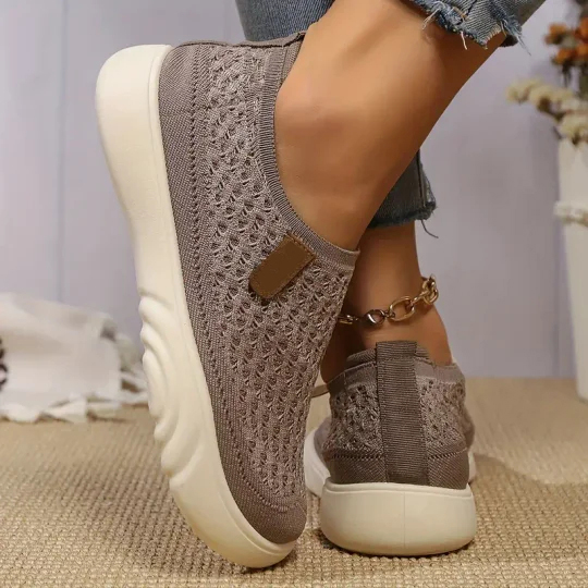 Women's Breathable Knit Loafers