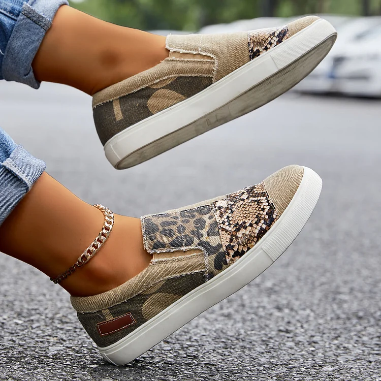 OrthoFit Comfy Canvas Slip-On Women