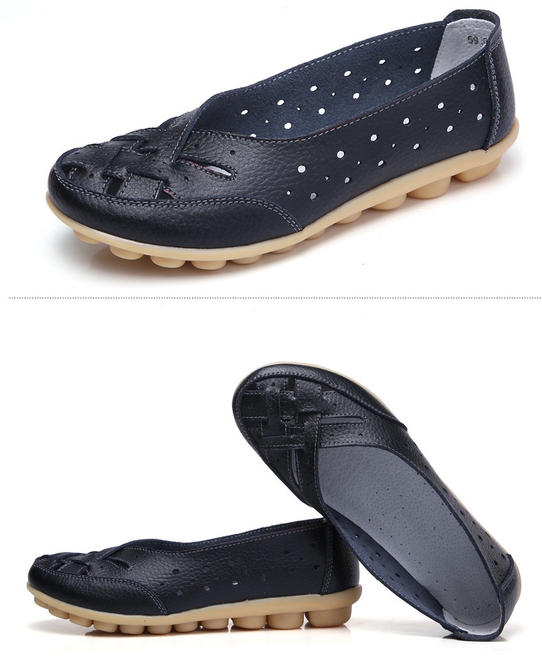 Orthopedic Loafers In Breathable Leather