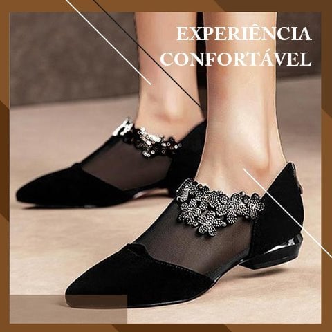 Women's comfortable zippered sexy shoes