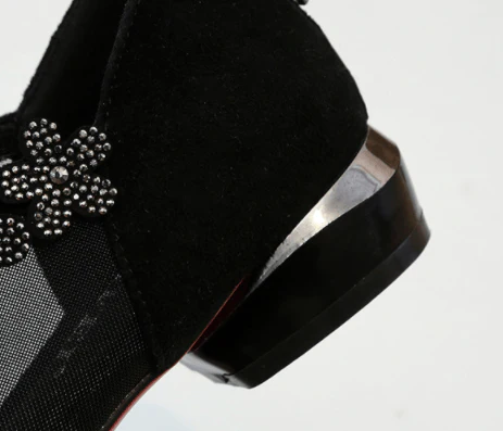 Women's comfortable zippered sexy shoes