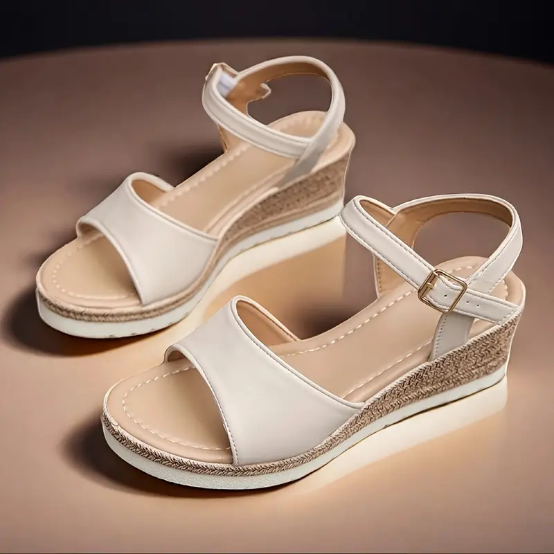 Women's Comfort Classic Wedge Bowtie Slide Sandals