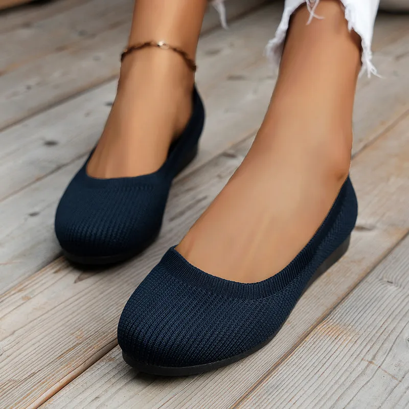 Women Comfortable Breathable Slip On Arch Support Casual Shoes