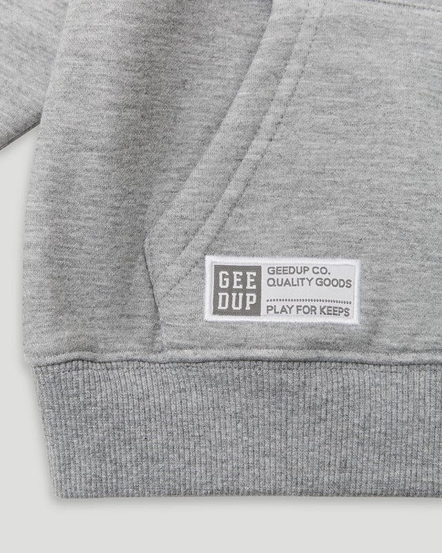 Geedup Team Logo Grey/Black Kids Tracksuit