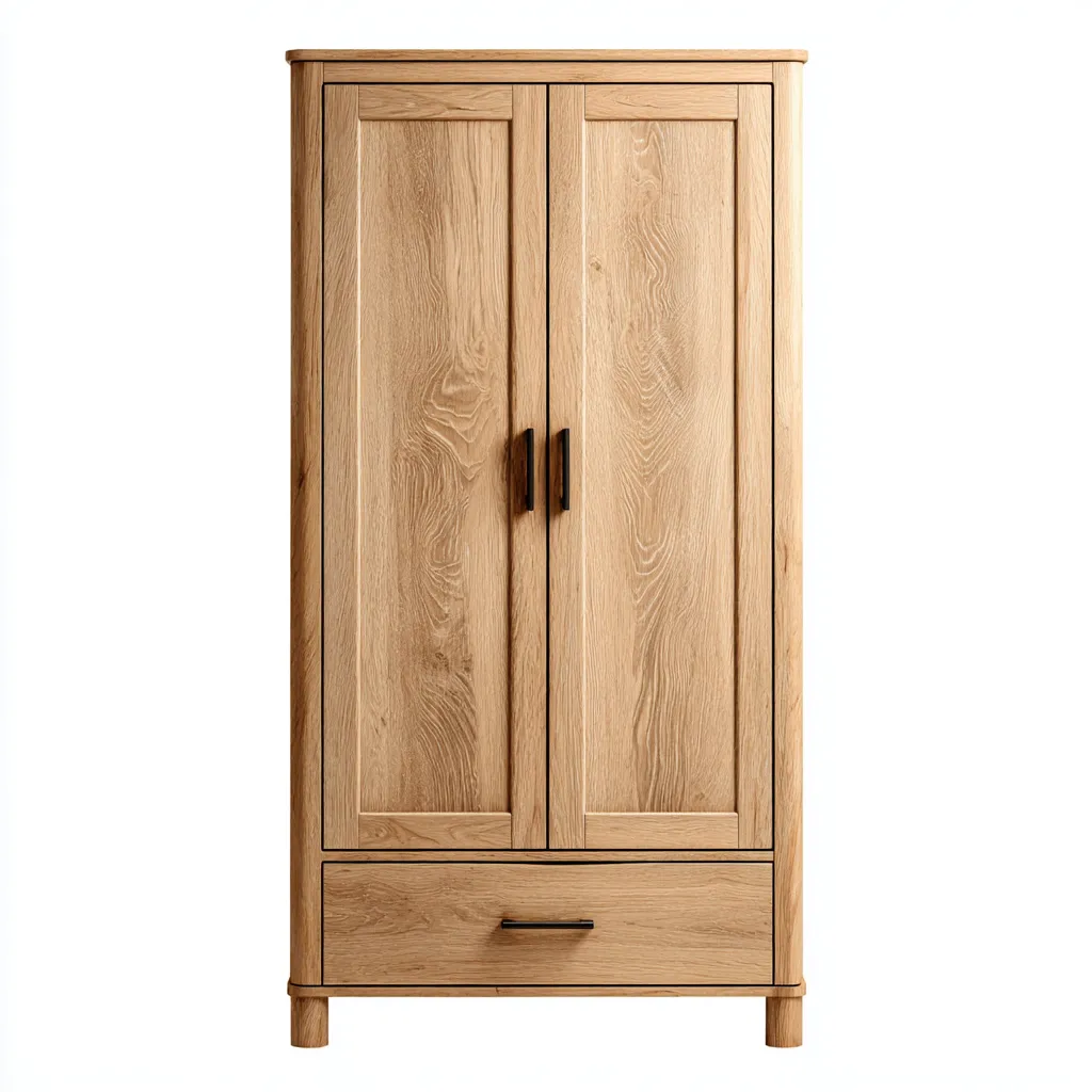 Armadio-legno-94x56x184 cm-rovere chiaro-moderno-Latavadwell